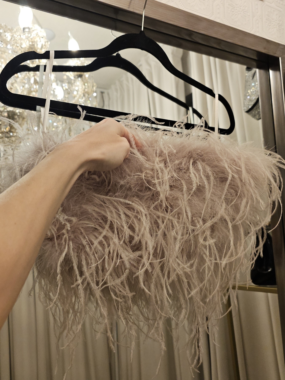 Lamarque Feather Top - Picture 7 of 11